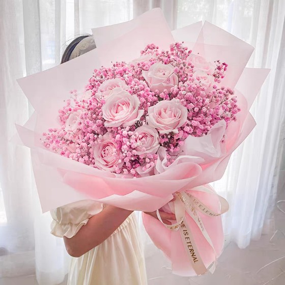 情人节送粉色的花有什么意义？